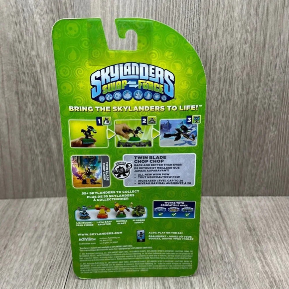 Skylanders Swap Force Series 3 Twin Blade Chop Chop Character Figure Ages 6+ NEW - Picture 8 of 10